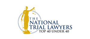 The National Trial Lawyers Top 40 Under 40 badge